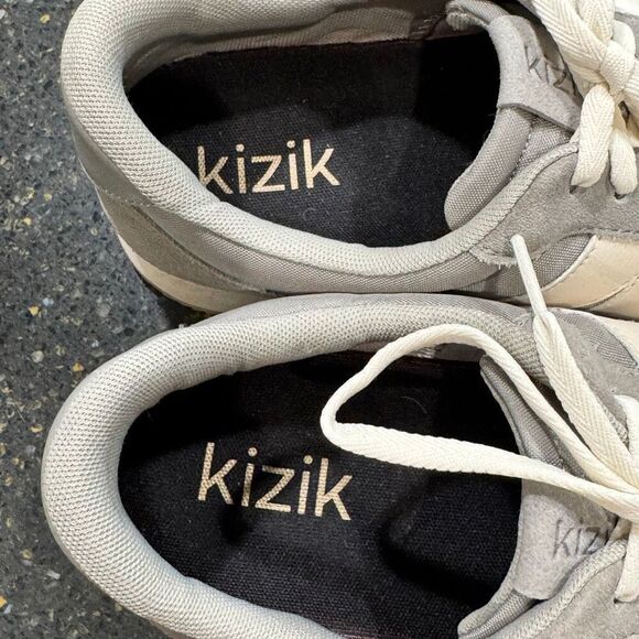 Kizik Milan Sneakers. Gray/off white. Size 11.5 main image 4